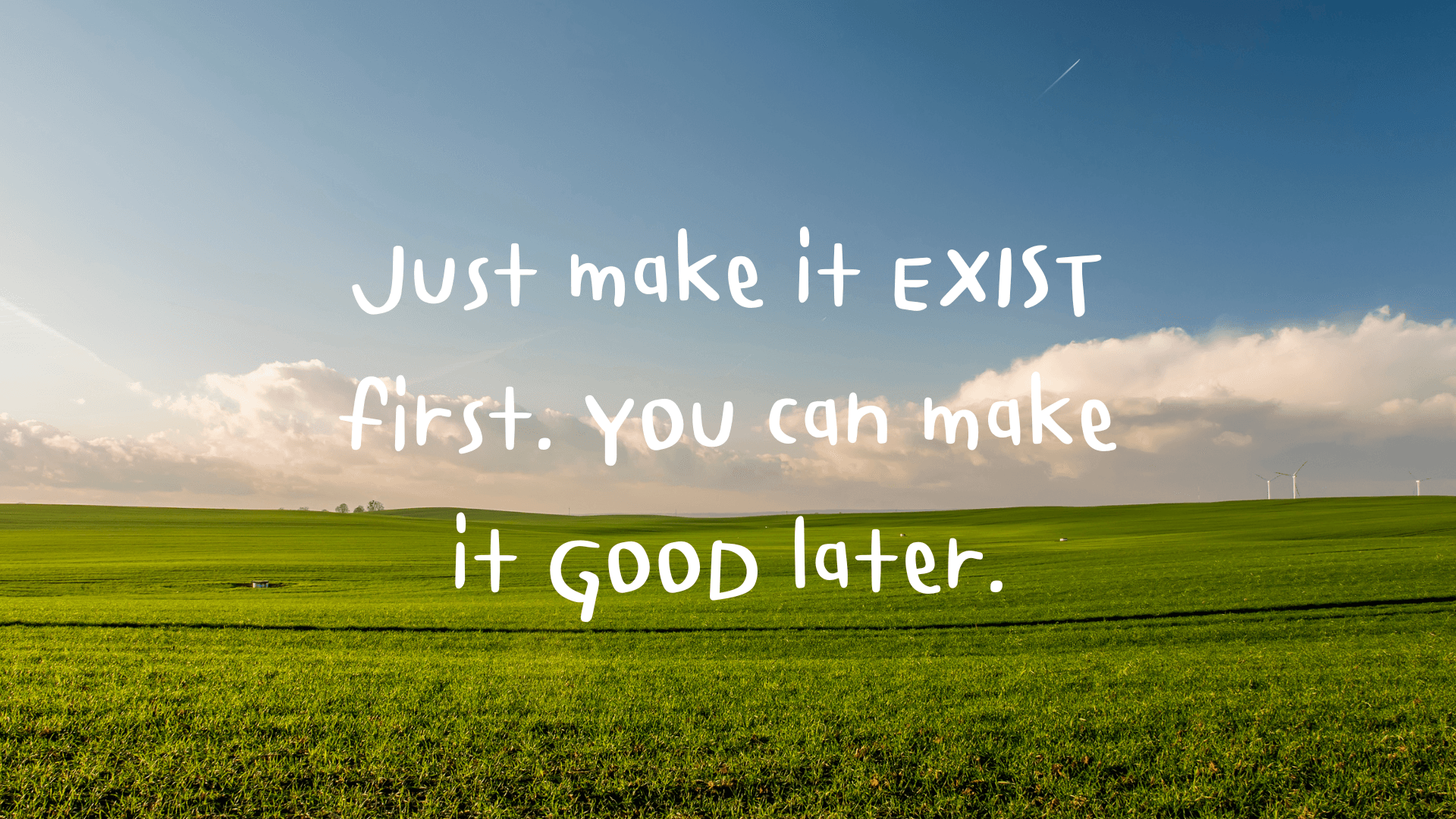 just